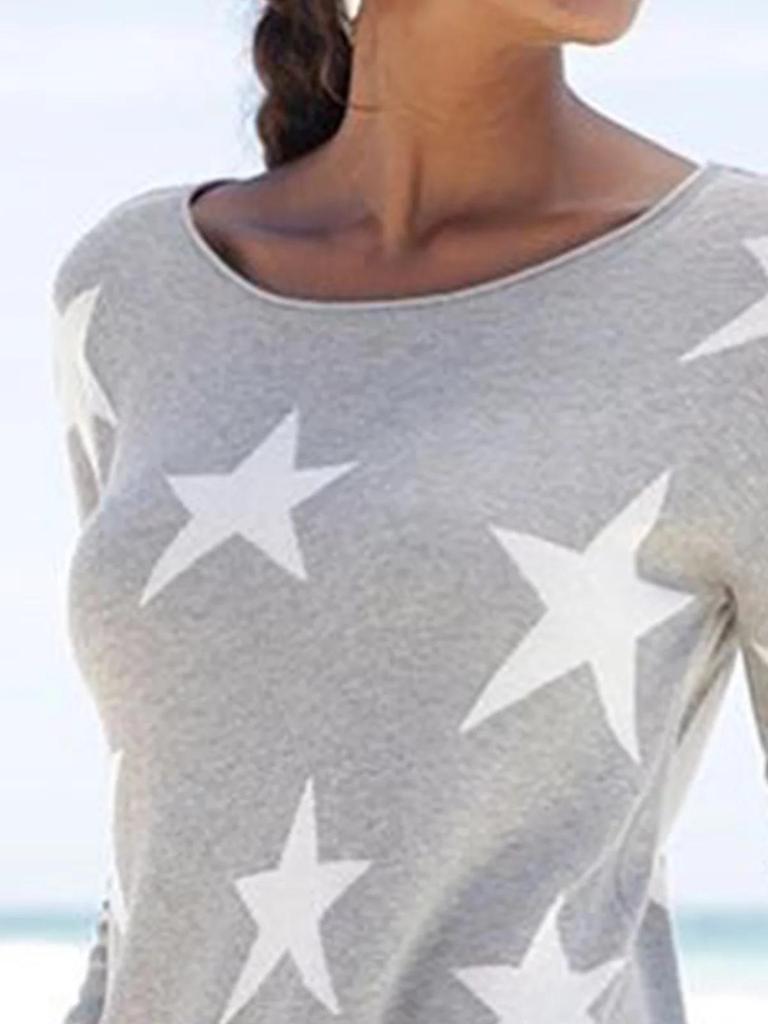 Comfy Crew Neck Long Sleeve Top